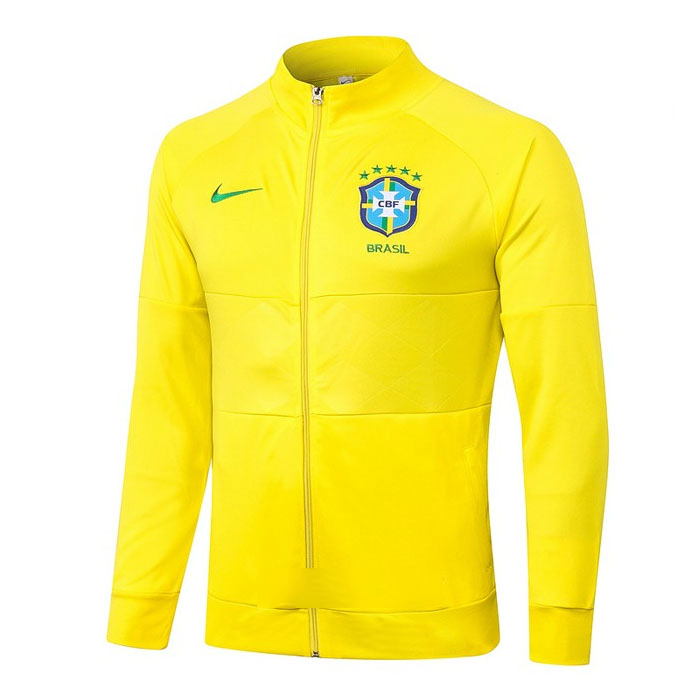 Veste Brésil 2020 2021 Jaune Pas Cher